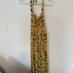 Urban Outfitters Yellow and Black Knit Top